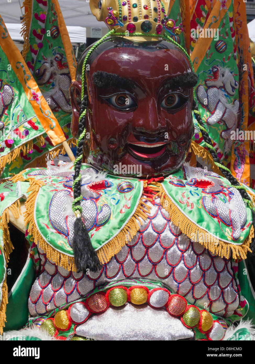 Des marionnettes taïwanaises, Festival de Taiwan, Union Square, Manhattan, New York City, USA Banque D'Images