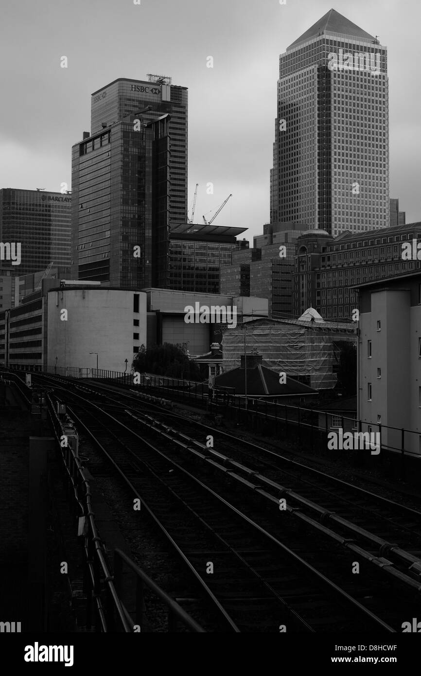 Canary Wharf Banque D'Images