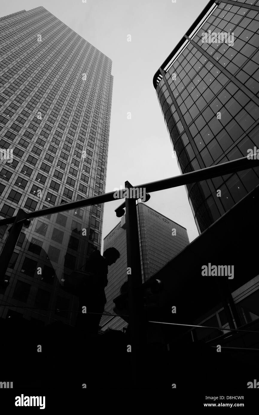 Canary Wharf Banque D'Images