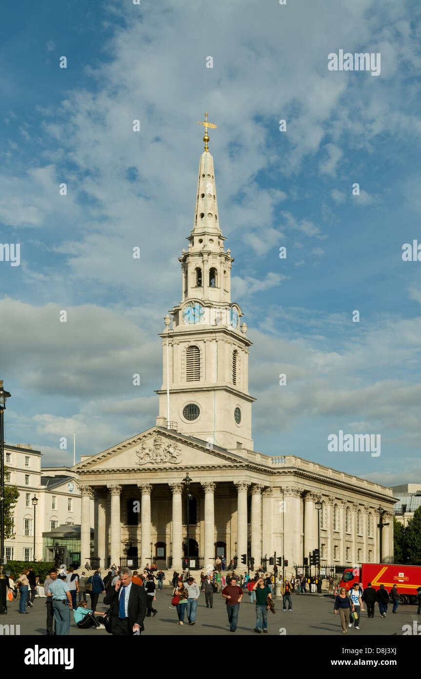 Église de St Martins dans les champs, Londres, Angleterre Banque D'Images