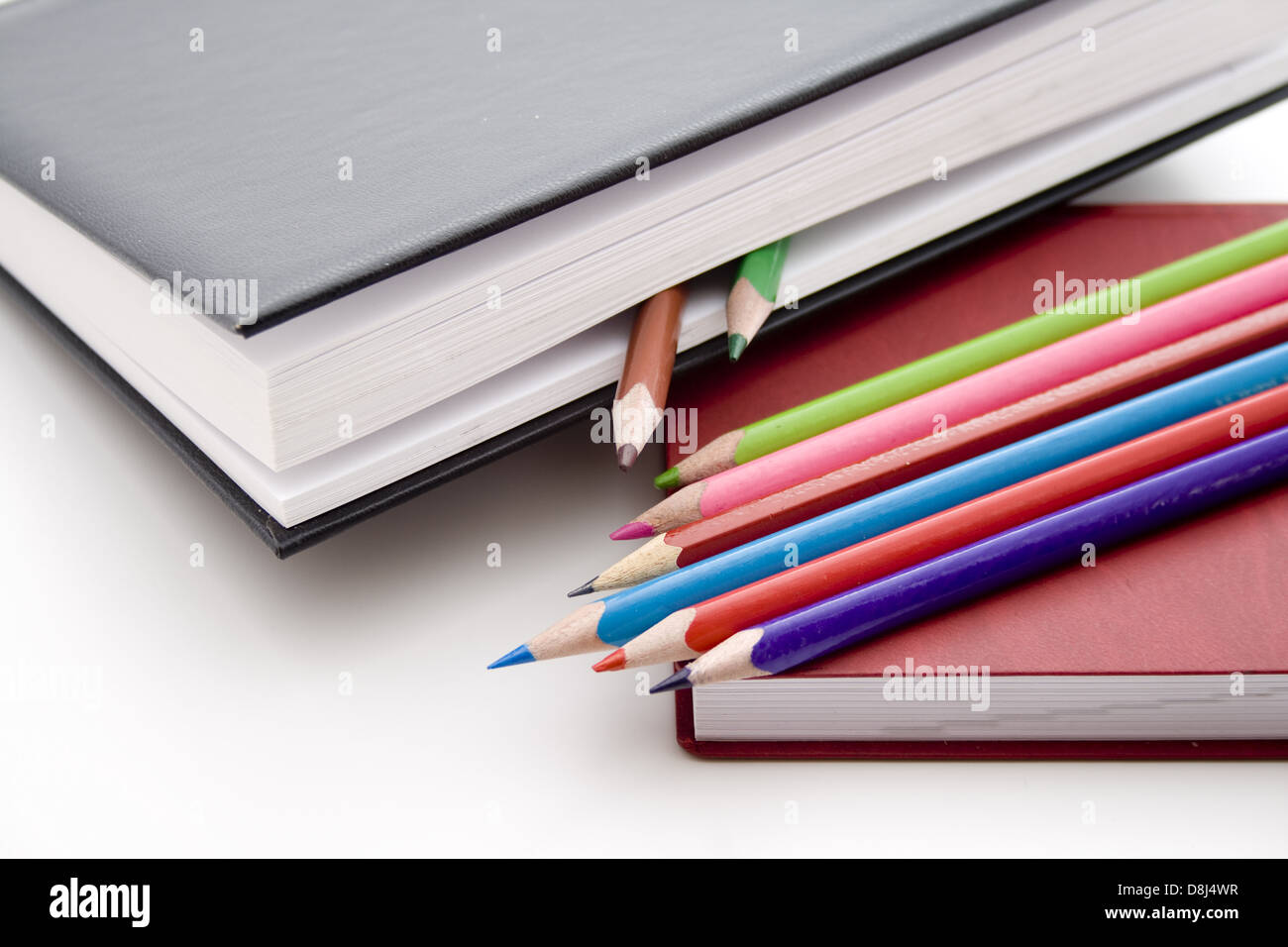 Crayon de couleur Banque D'Images