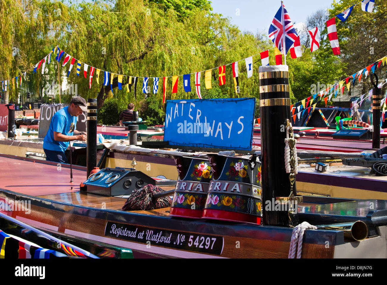 Canalway cavalcade =Londres Banque D'Images