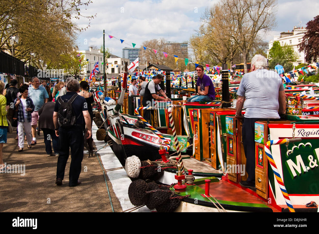 Canalway cavalcade =Londres Banque D'Images