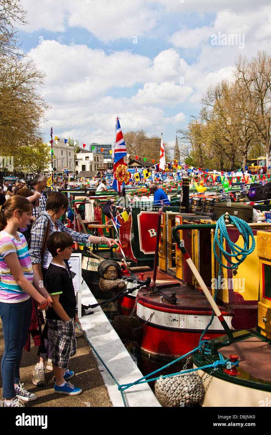Canalway cavalcade =Londres Banque D'Images
