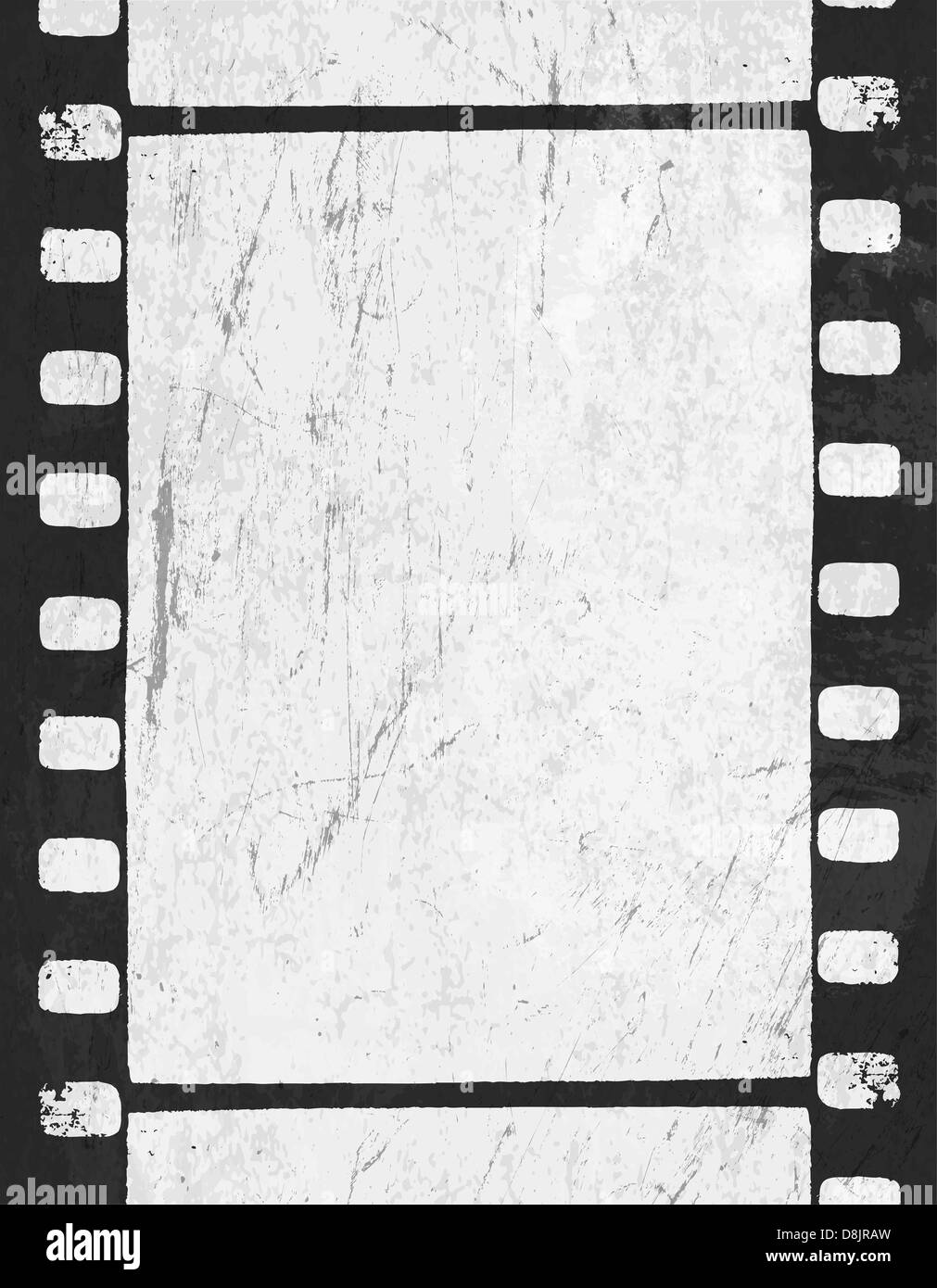 Grunge film monochrome avec un espace réservé au texte Banque D'Images