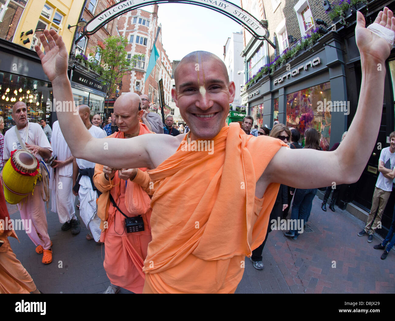 Hare Krishna London UK Banque D'Images