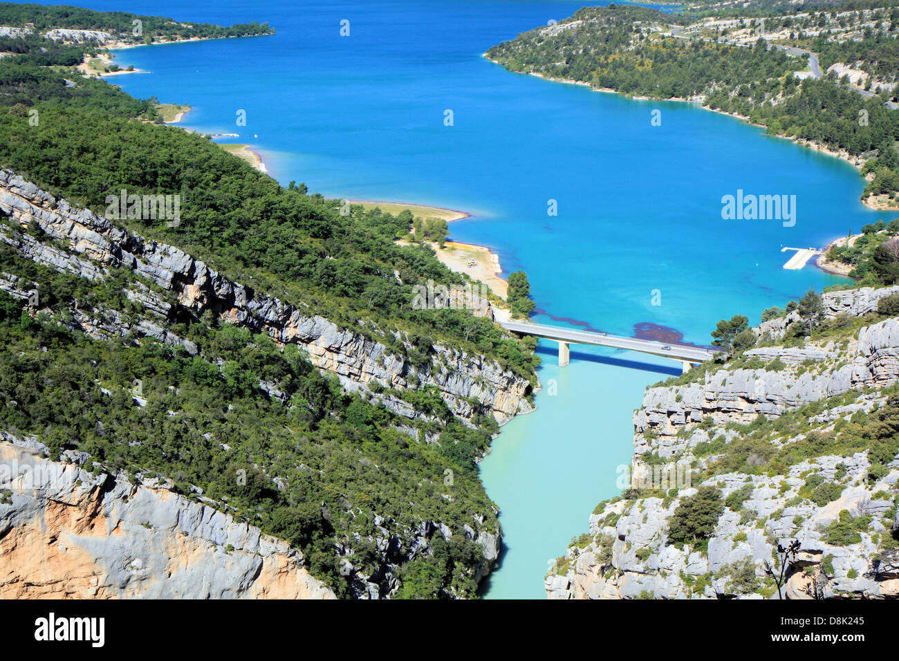 lac-de-sainte-croix-gorges-du-verdon-provence-france-photo-stock-alamy