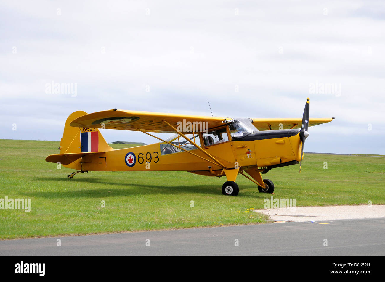 Des avions d'époque à la journée de l'air à Culdrose, Helston, Cornwall, UK Banque D'Images