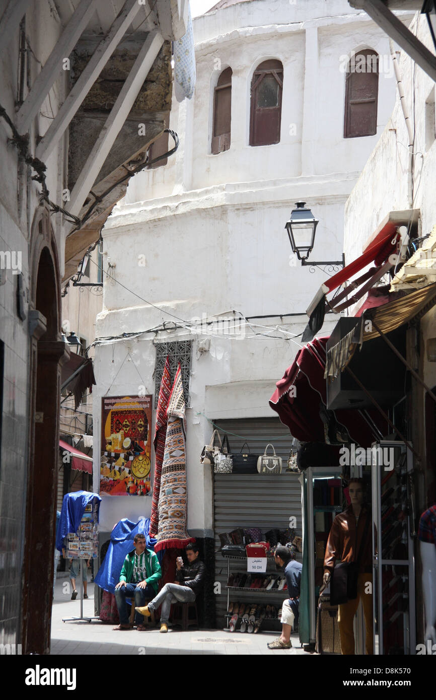 Rue de Casablanca Banque D'Images