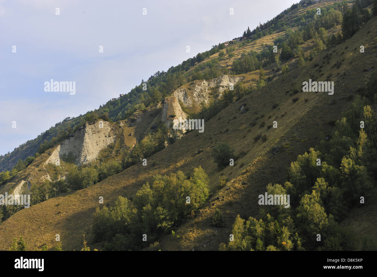 Of Euseigne pyramides de Banque D'Images