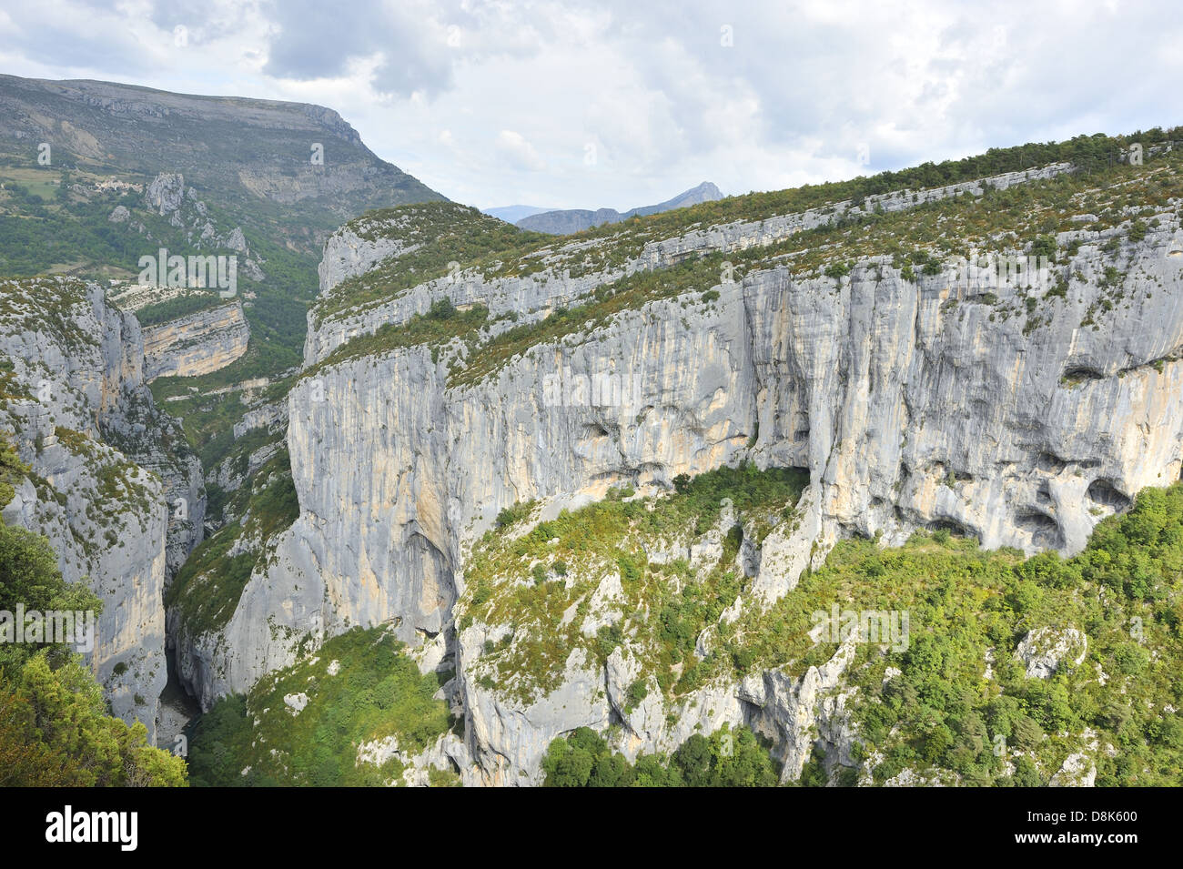 Gorges du Verdon Banque D'Images