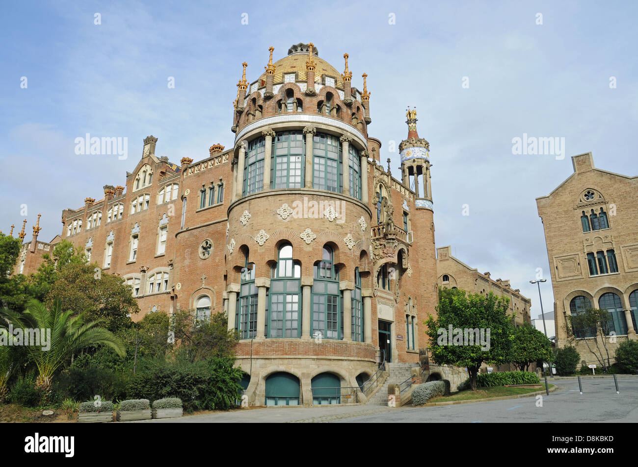 Hôpital de la Santa Creu i Sant Pau Banque D'Images