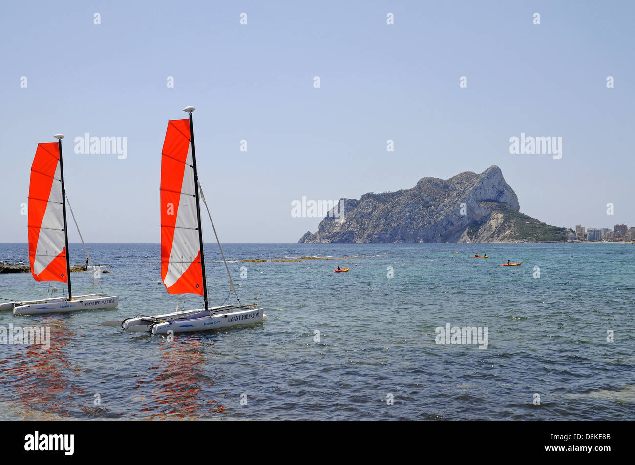 Cala Les Bassetes Banque D'Images