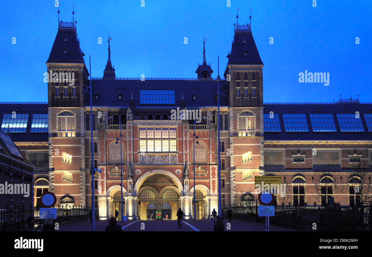 Pays-bas, Amsterdam, Rijksmuseum, Banque D'Images