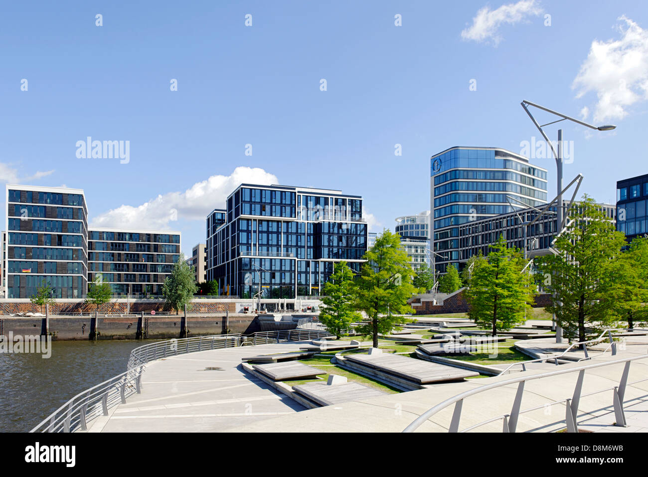 Marco Polo Terrasses, HafenCity, Hambourg, Allemagne Banque D'Images