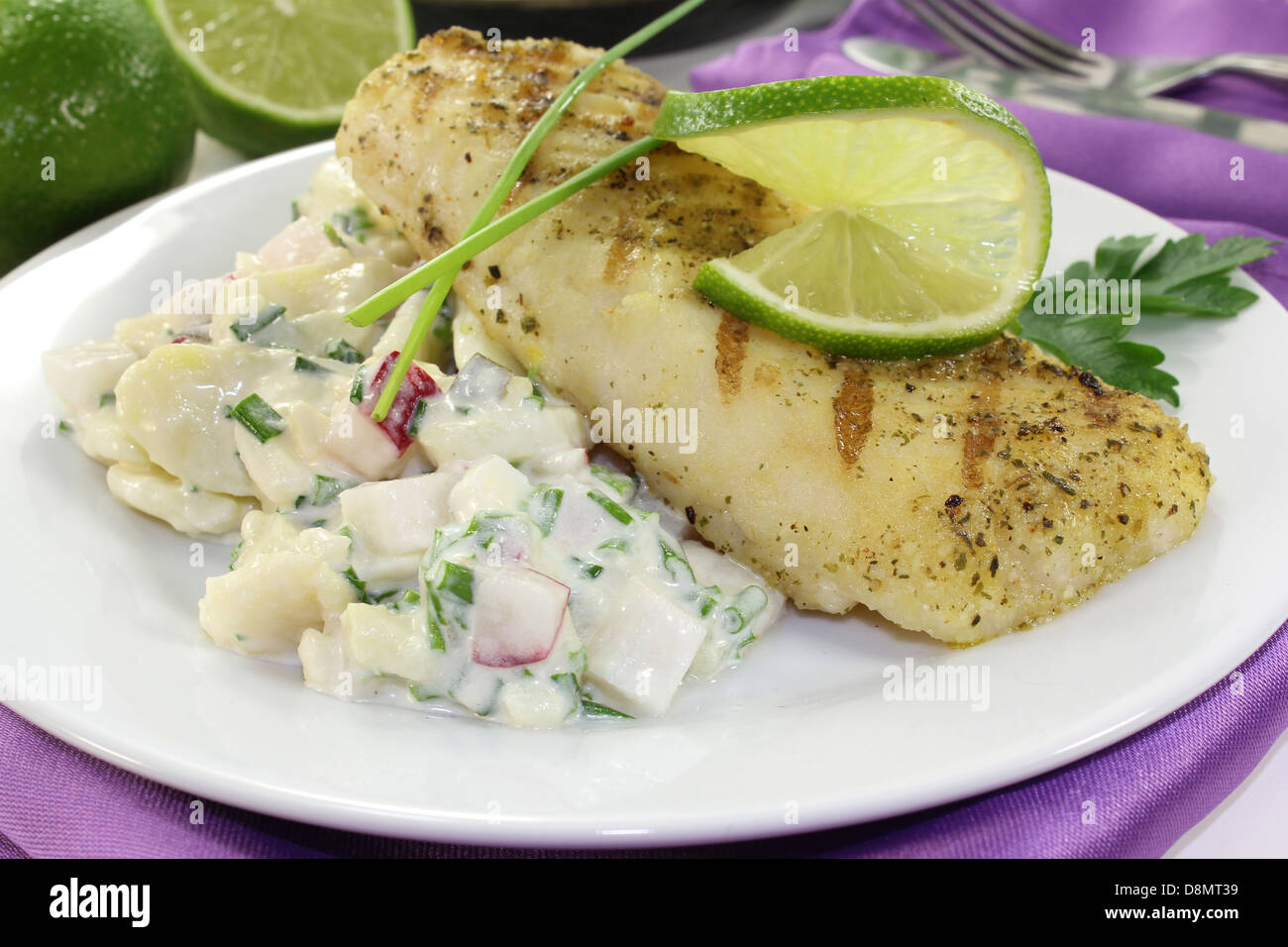 filet de merlu Photo Stock - Alamy