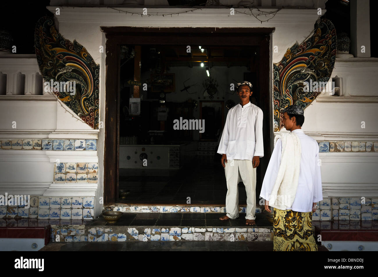 Un sanctuaire soufi en Solo, Indonésie Banque D'Images