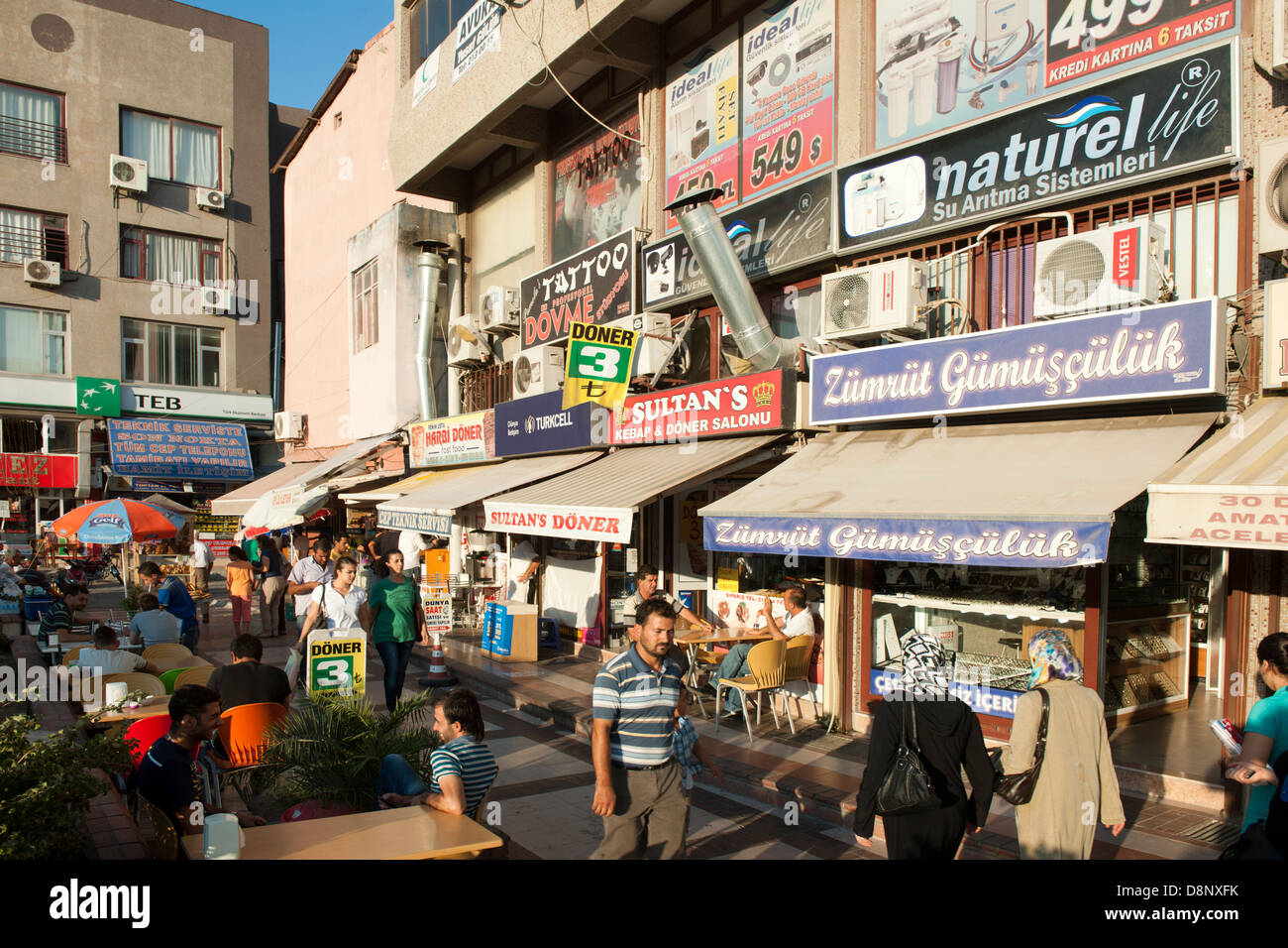 Türkei, Provinz Hatay, Antakya, Kanalalti Caddesi, Stadtansicht Banque D'Images