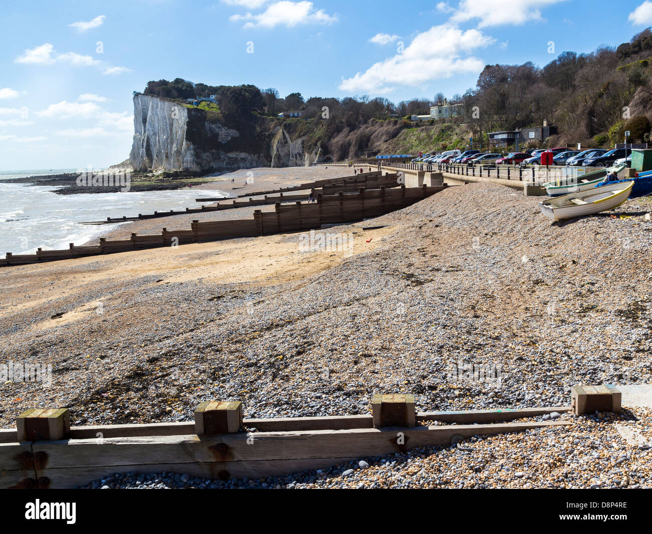 St Margarets Bay Kent England UK Banque D'Images