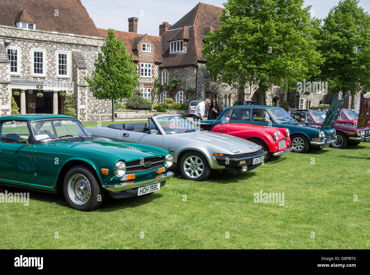 Classic Car Show triomphe l'article Banque D'Images