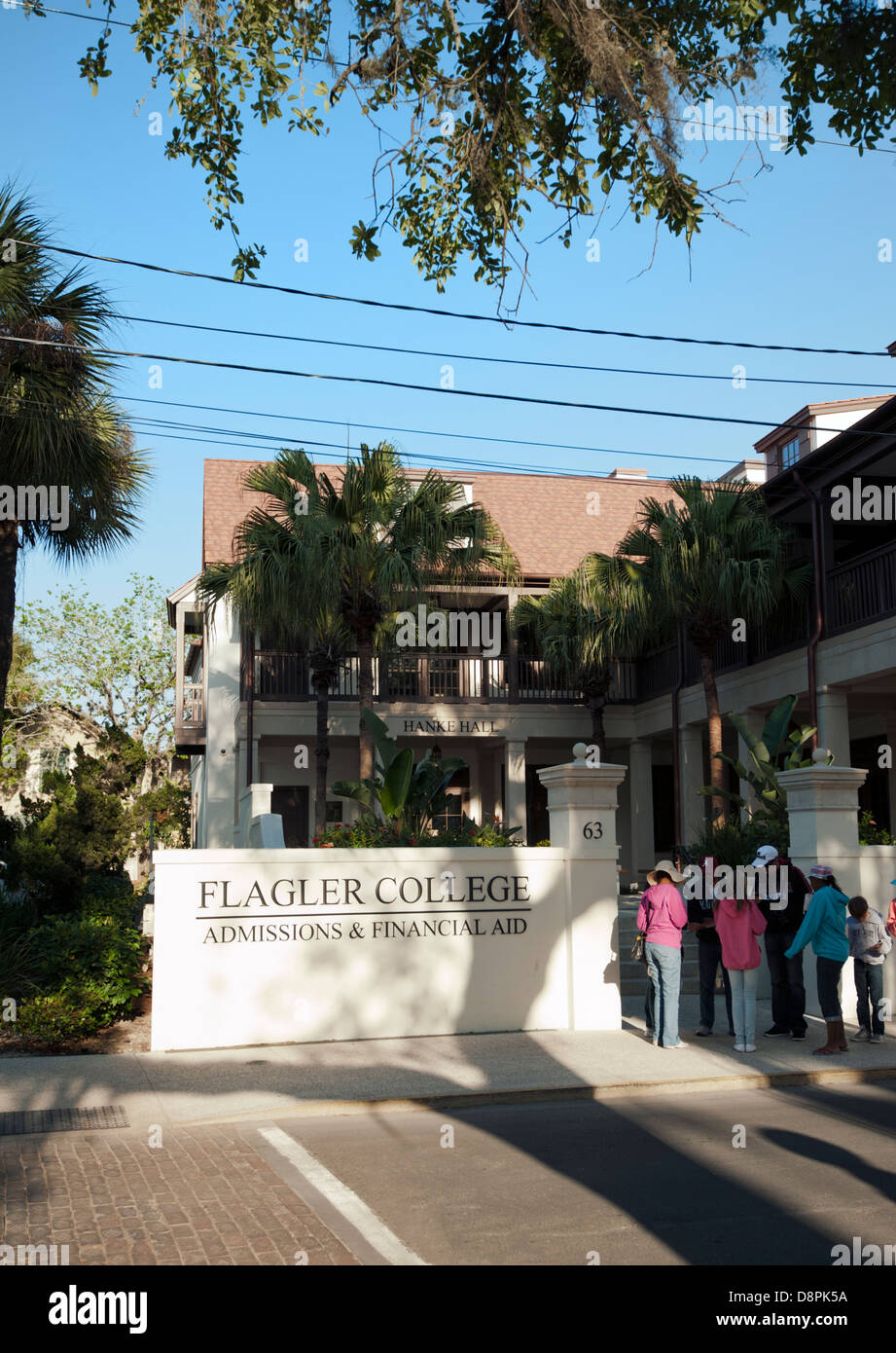Flagler College à Saint Augustine en Floride Banque D'Images