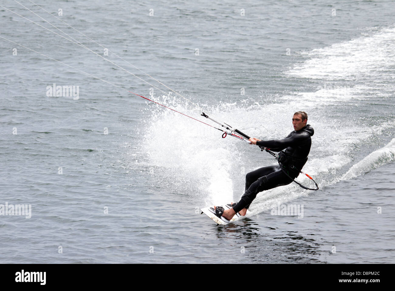 Kite surfeur Banque D'Images