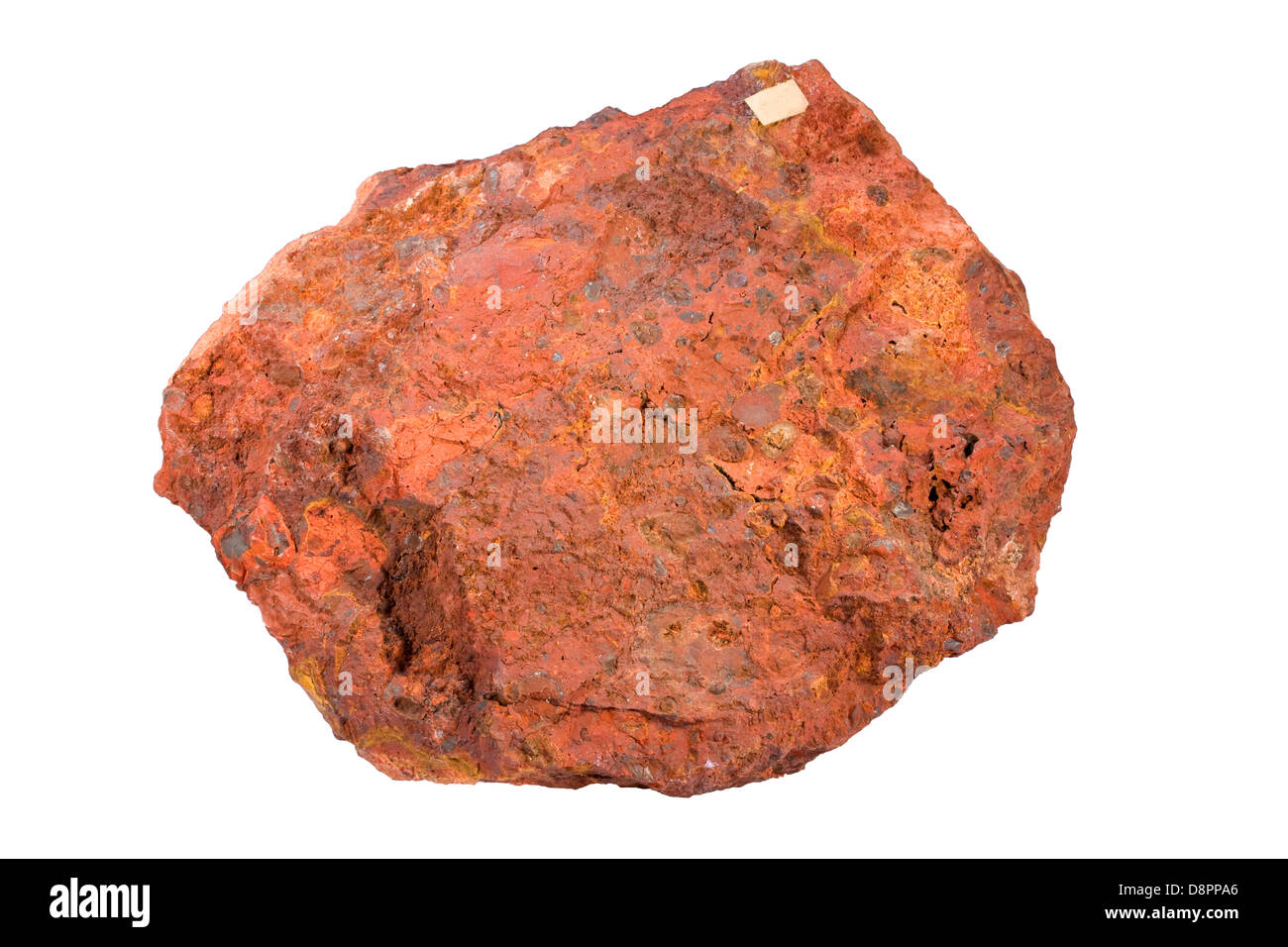 Type karstique la bauxite (minerai d'aluminium) Banque D'Images