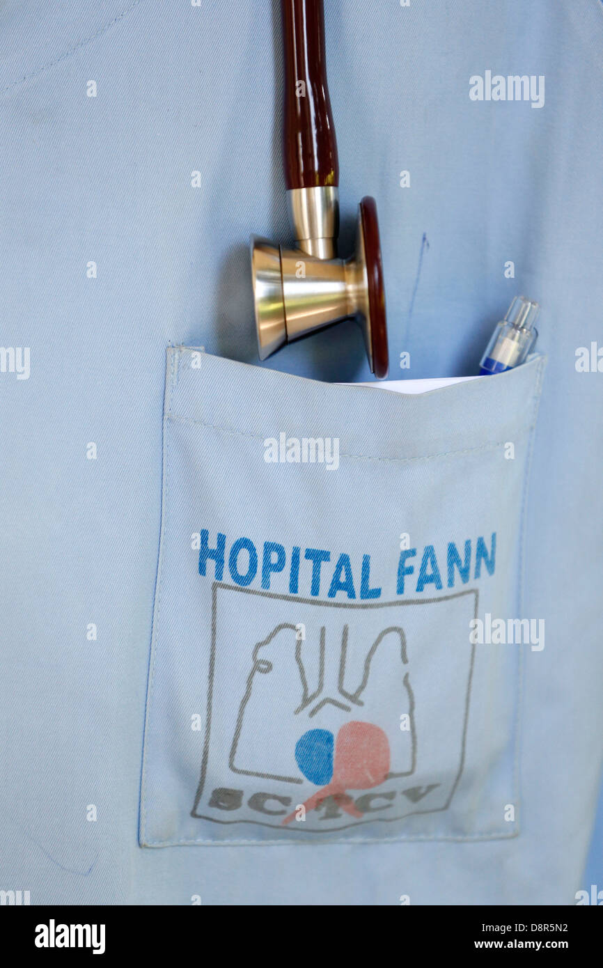 Un hôpital EN AFRIQUE Banque D'Images