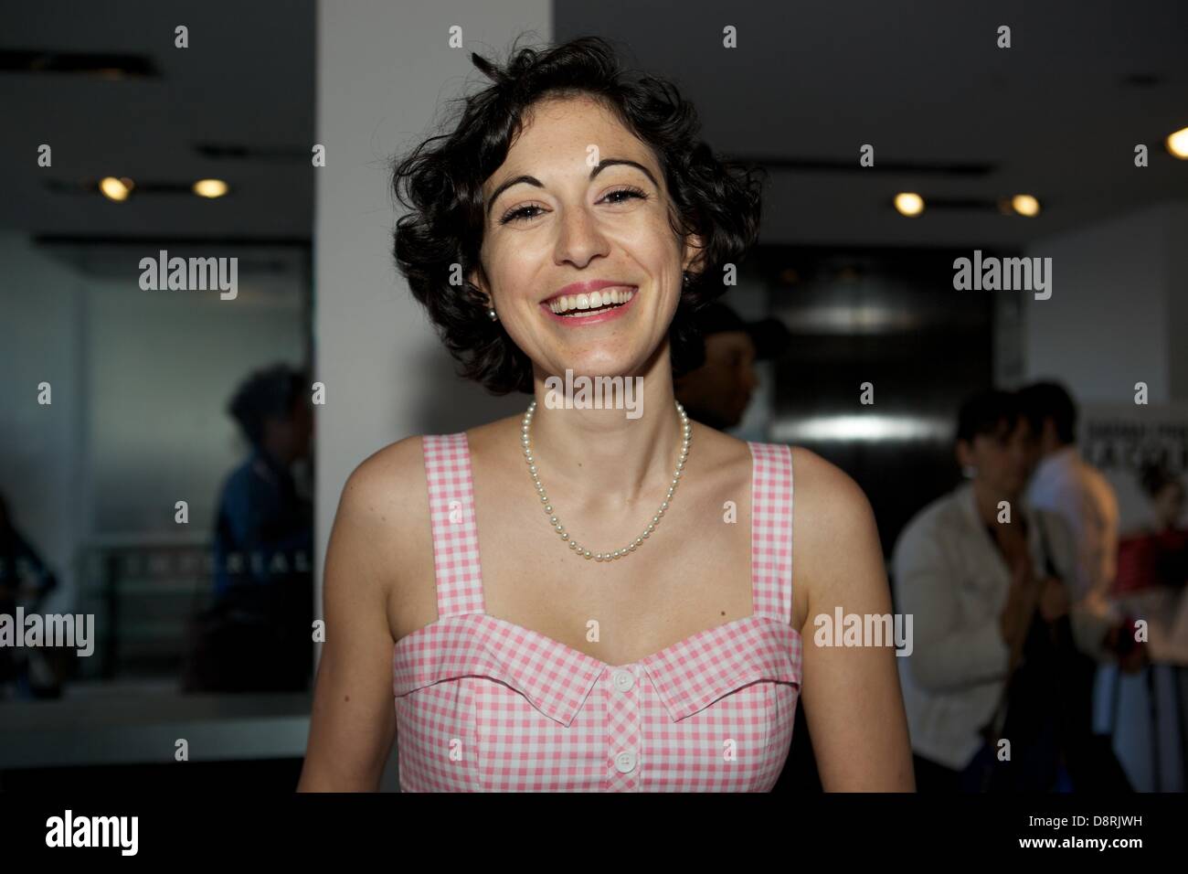 Montréal, Canada. 3 juin 2013. Producteur Fanny-Laure Malo à la première tapis rouge du film 'Sarah préfere la course" au cinéma Impérial, à Montréal, Canada, le lundi 3 juin 2013. Credit : David-Olivier Gascon/Alamy Live News Banque D'Images