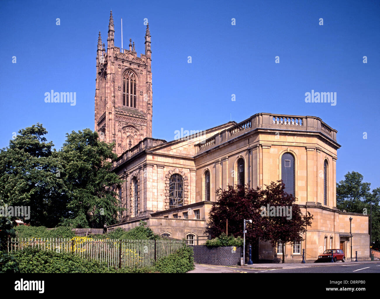 All Saints Cathedral, Derby, Derbyshire, Angleterre, Royaume-Uni, Europe de l'Ouest. Banque D'Images