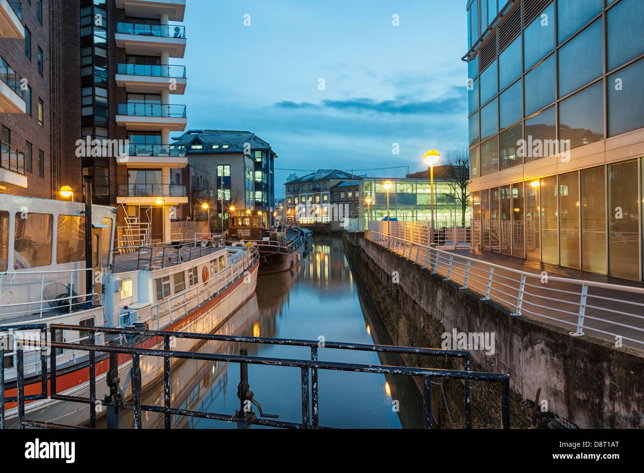 Dock Ransomes,Londres,Angleterre,Battersea Banque D'Images