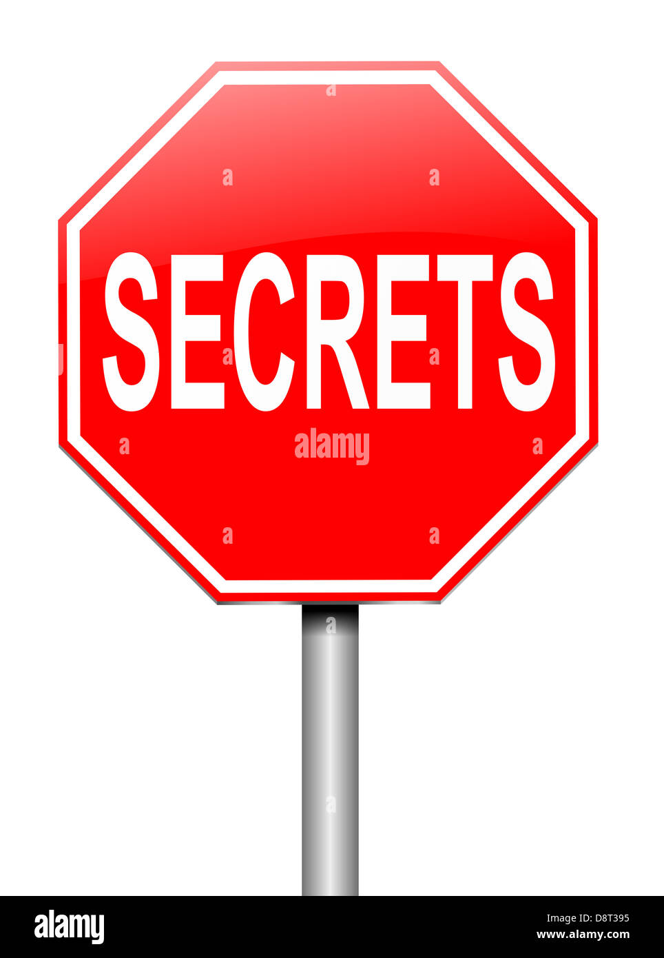 Secrets. Banque D'Images
