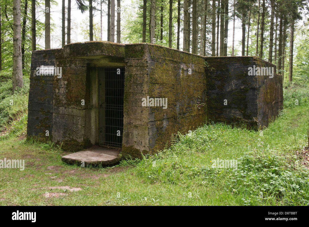 La station de pompage d'eau à Ardouval ww2 V1 site de lancement Normandie, France Banque D'Images