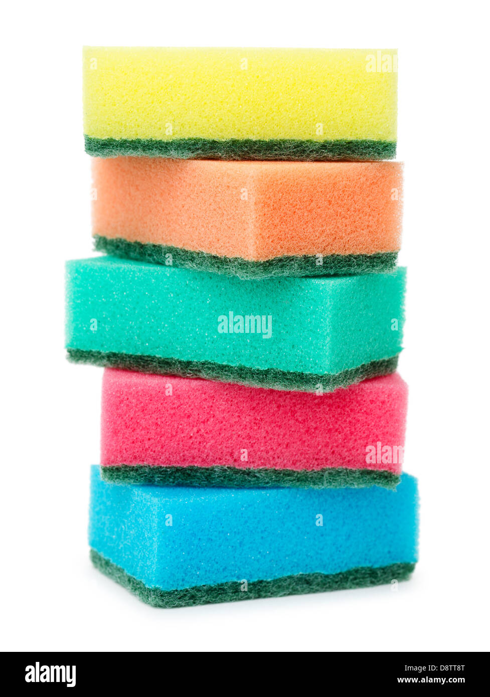 Les éponges laver la vaisselle Banque D'Images