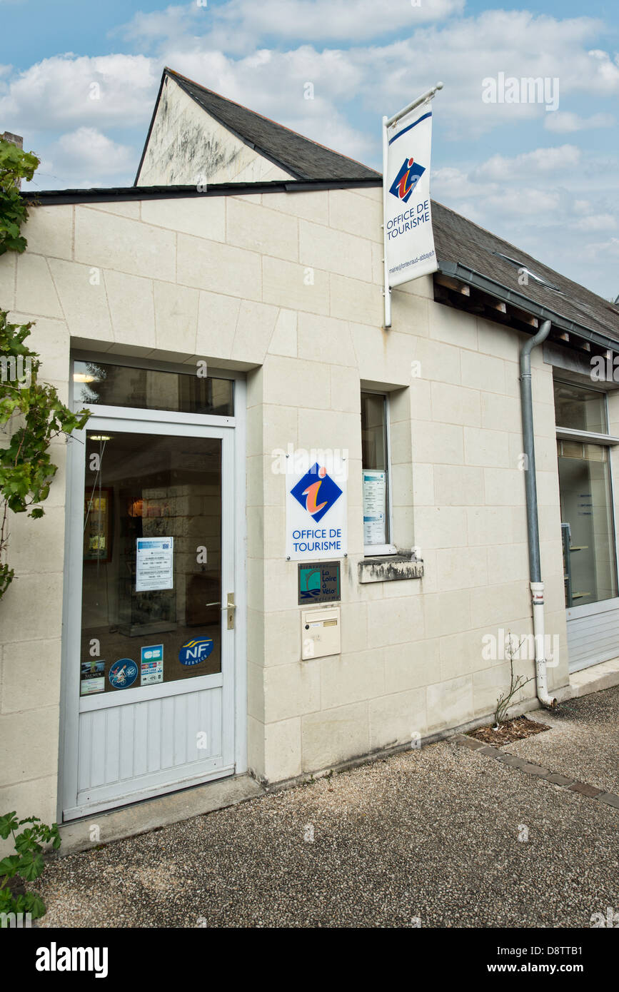 Un office de tourisme dans la vallée de la Loire Banque D'Images