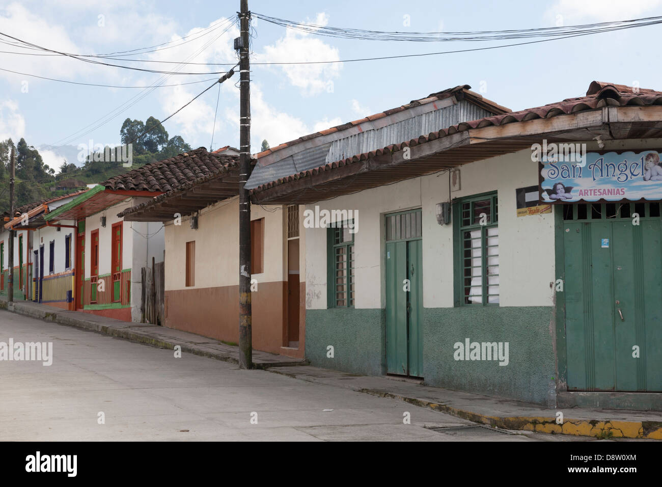 Salento, vallée de Cocora, Colombie Banque D'Images