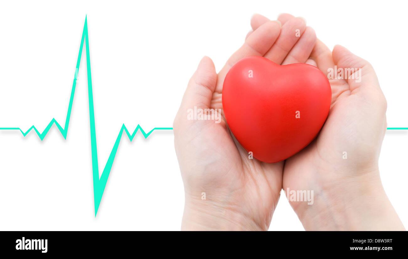 Concept de soins cardiaques Banque D'Images