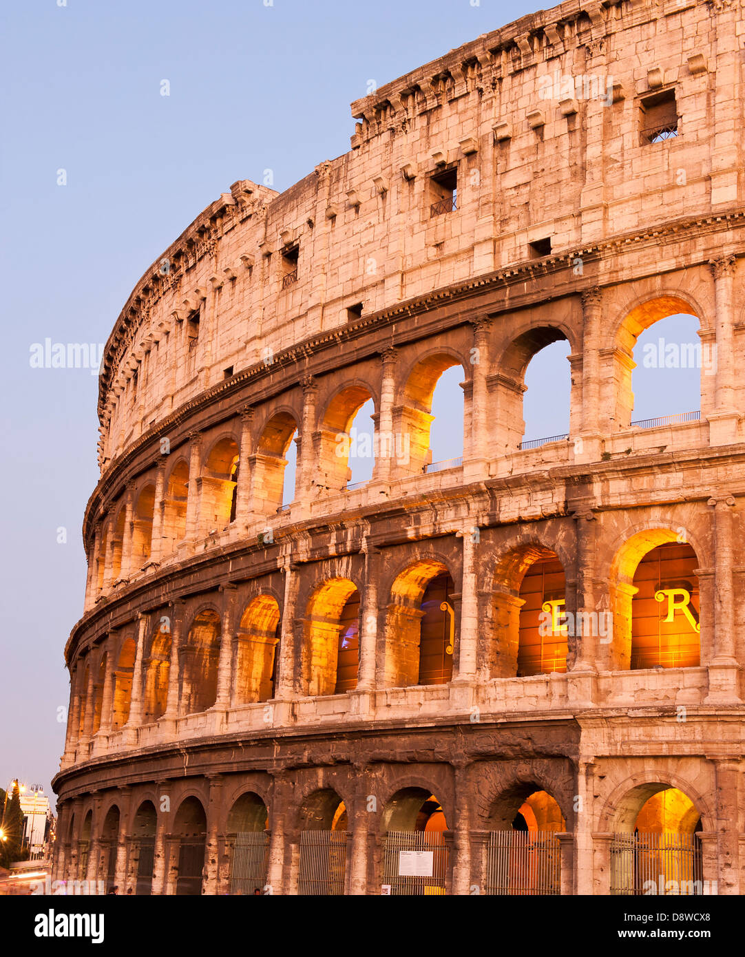 Le Colisée à Rome Banque D'Images