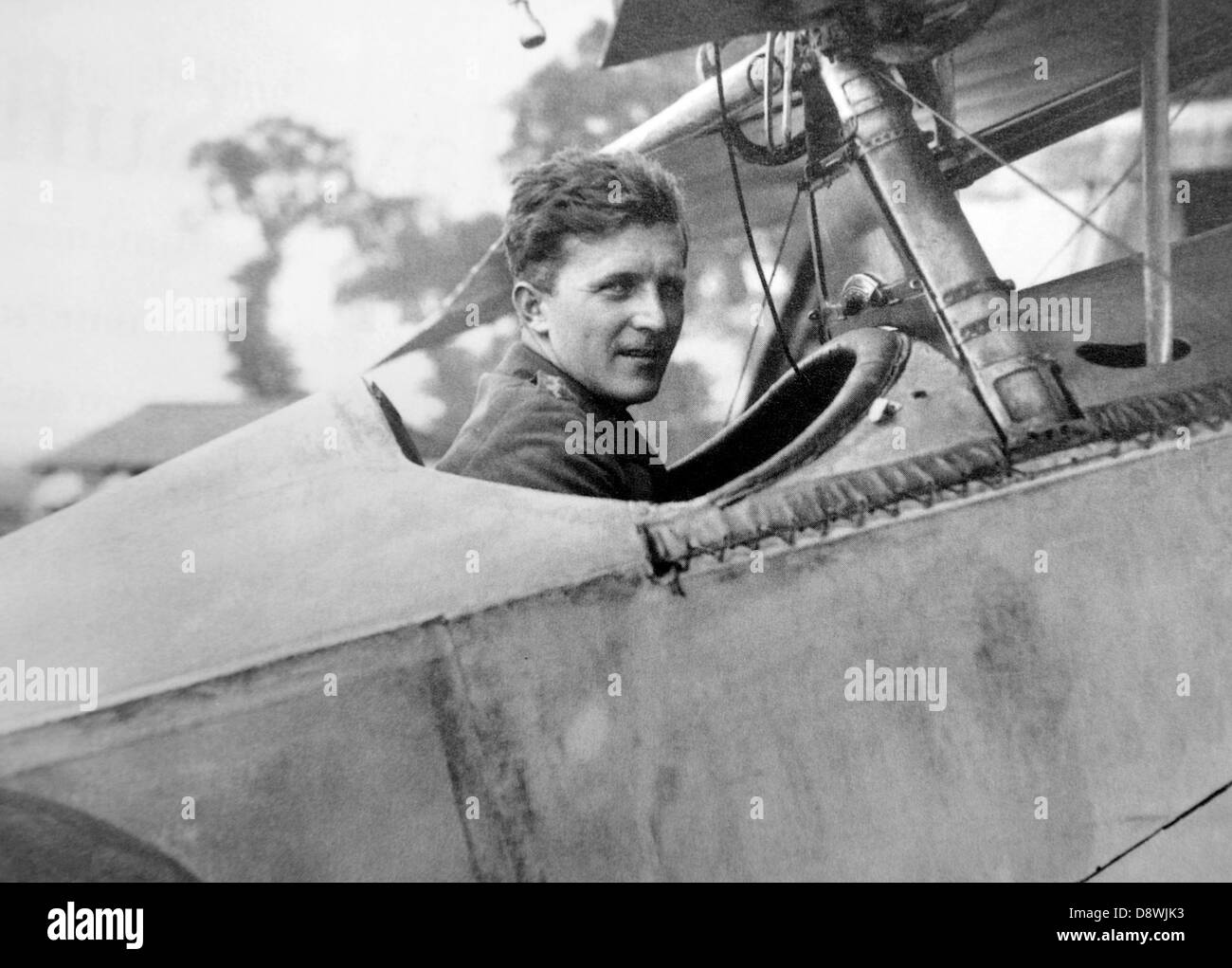 Maréchal de l'Air William Avery 'Billy' Bishop, as de la Première Guerre mondiale (1894 - 1956) Banque D'Images