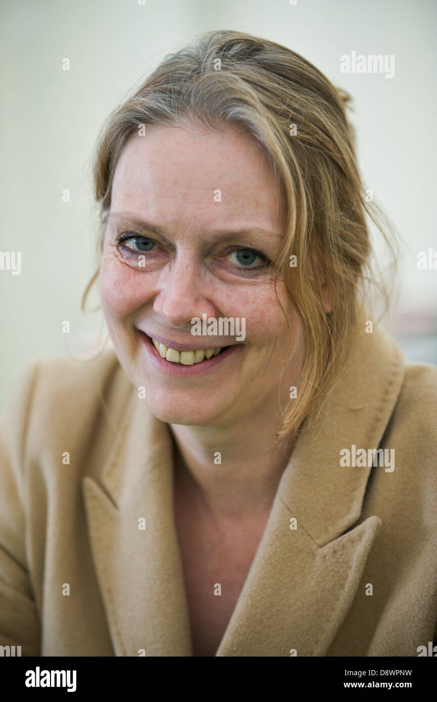 Jennifer Gray pour l'auteur photographié à Hay Festival 2013 Hay-on-Wye Powys Pays de Galles UK Banque D'Images