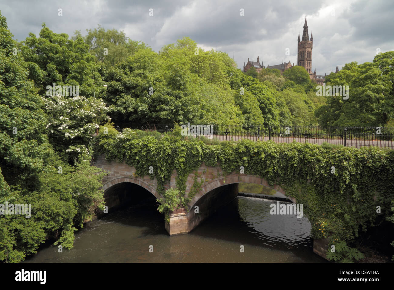 Le parc Kelvingrove, Art Gallery and Museum, Glasgow, Écosse, Royaume-Uni Banque D'Images