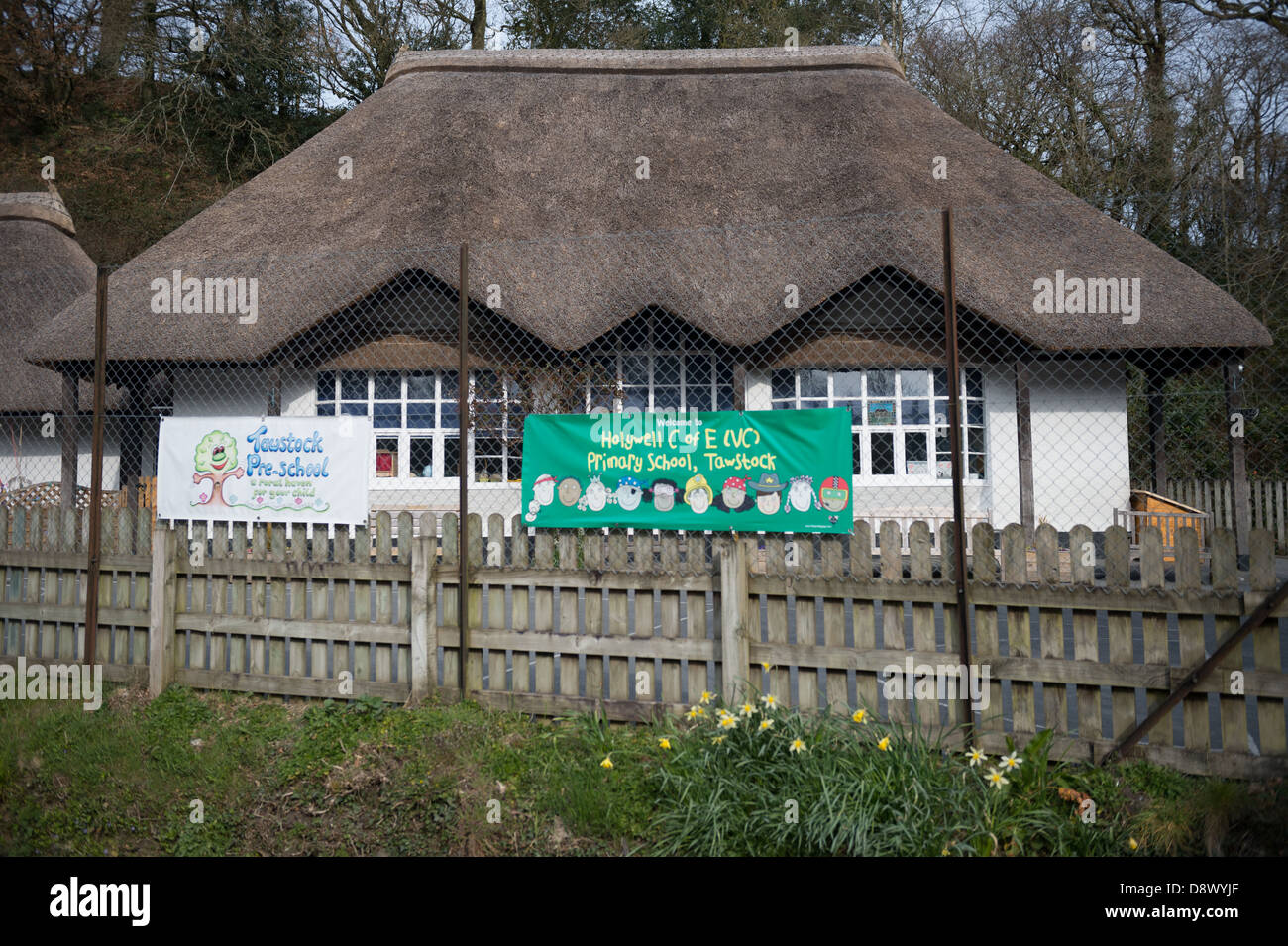 St Asaph Église d'Angleterre, de l'école primaire, North Devon Tawstock Banque D'Images