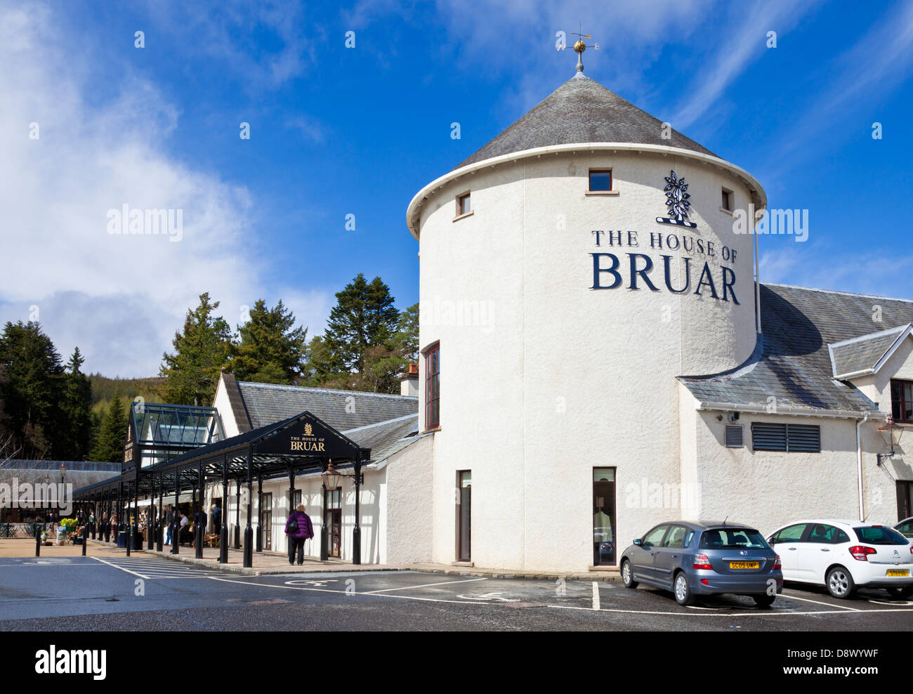 La House of Bruar point de vente au détail près de Blair Atholl, Perth et Kinross Scotland UK GB EU Europe Banque D'Images