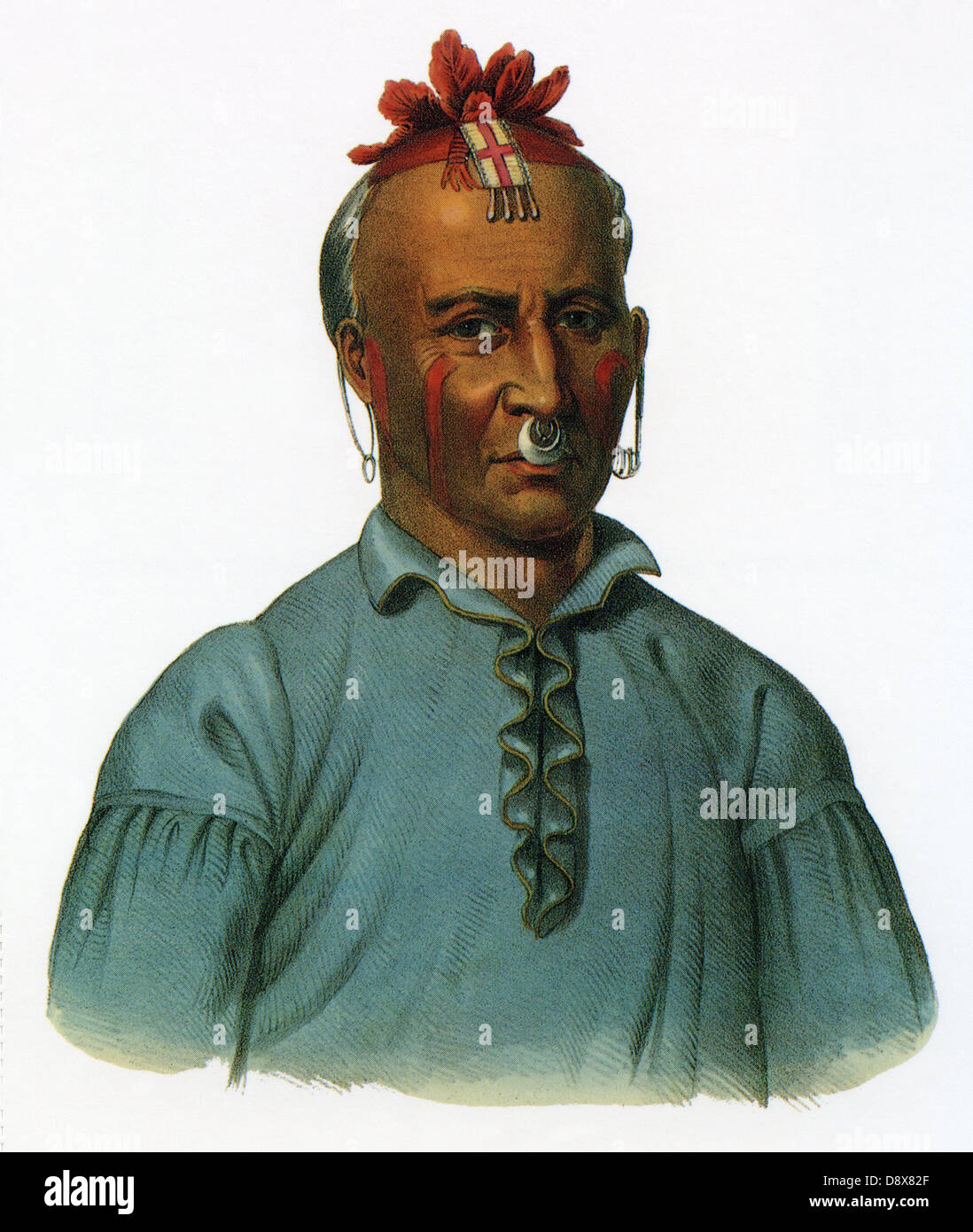 Shawnee indian chief Banque de photographies et d’images à haute résolution Alamy