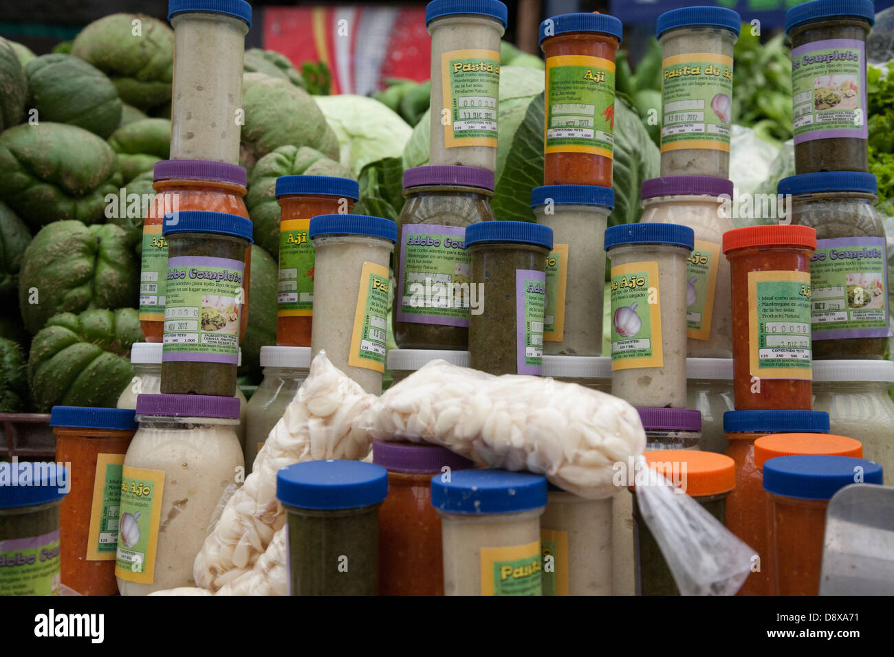 Paloquemao food market, Bogota, Colombie Banque D'Images