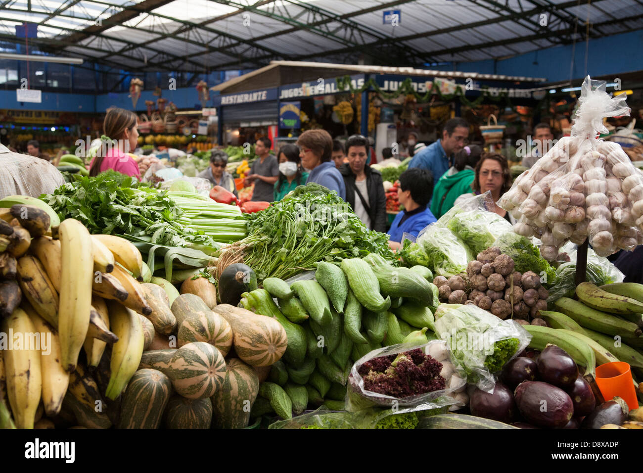 Paloquemao food market, Bogota, Colombie Banque D'Images