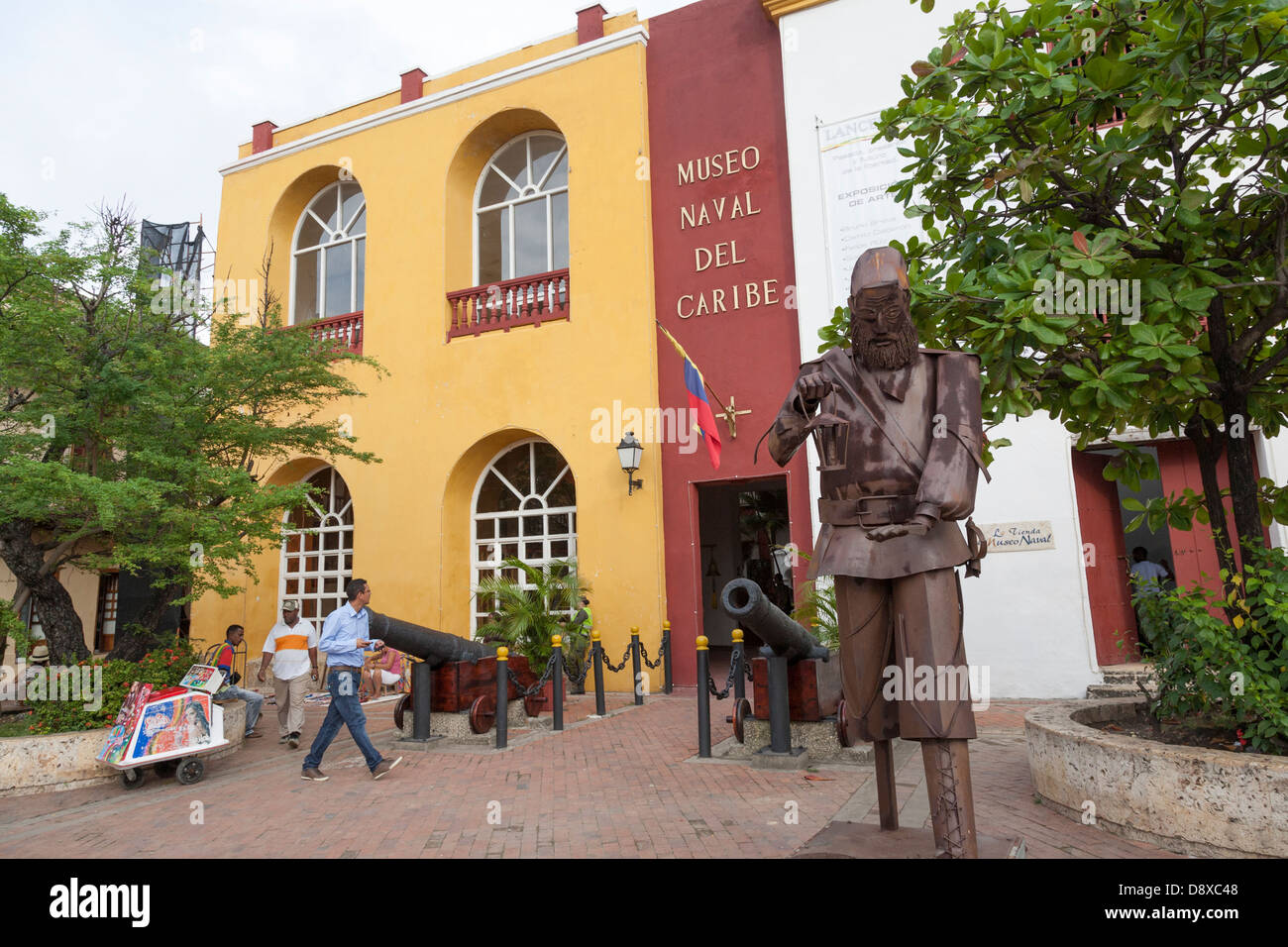 Museo Naval del Caribe, musée d'histoire navale, de Carthagène, et des Caraïbes, Cartagena, Colombie Banque D'Images