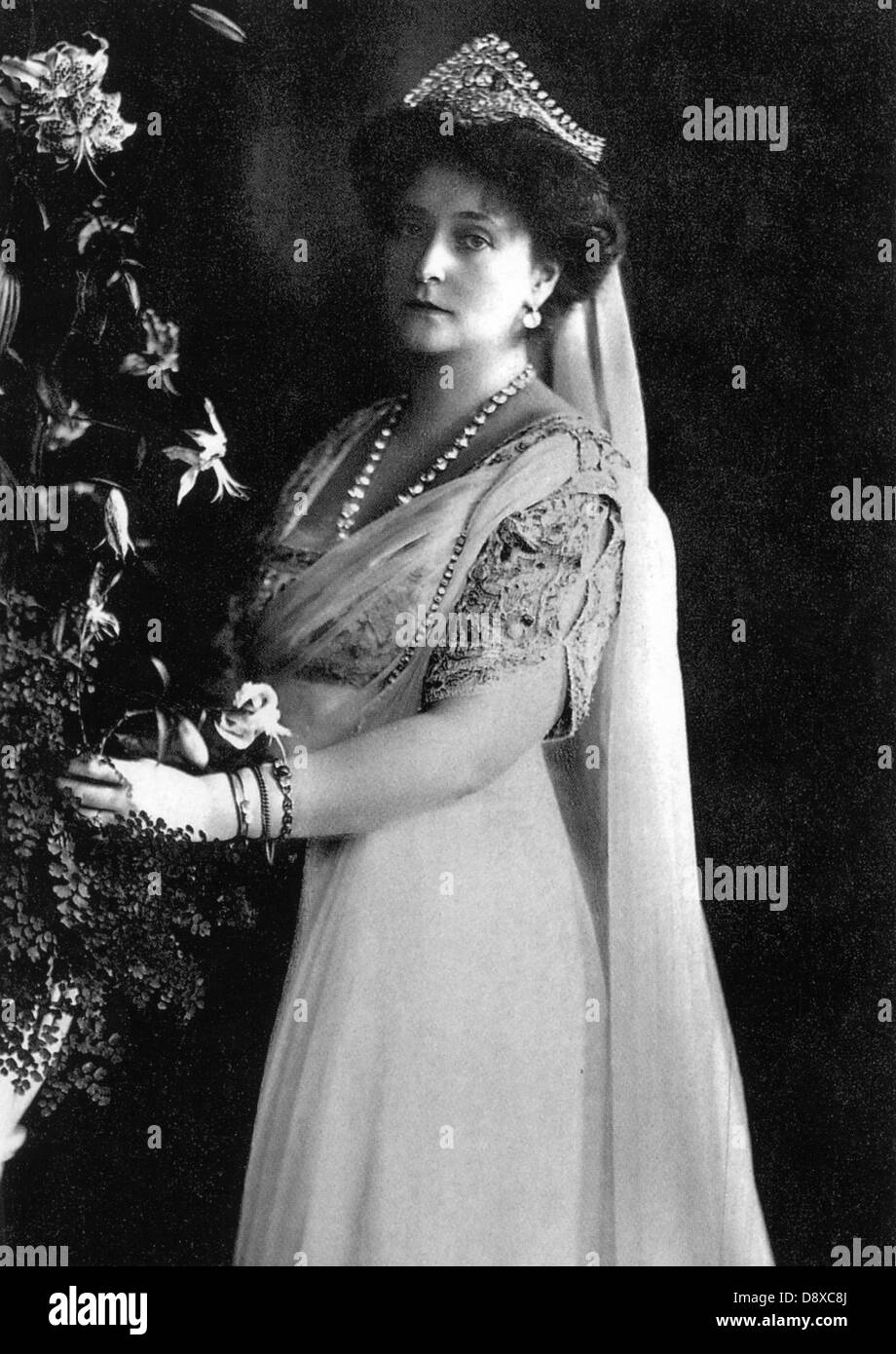 Alexandra Feodorovna (Alix de Hesse), dernière impératrice russe Banque D'Images