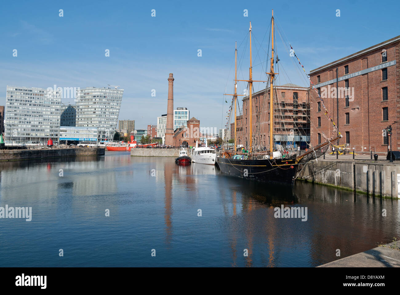 Albert Dock Liverpool Banque D'Images