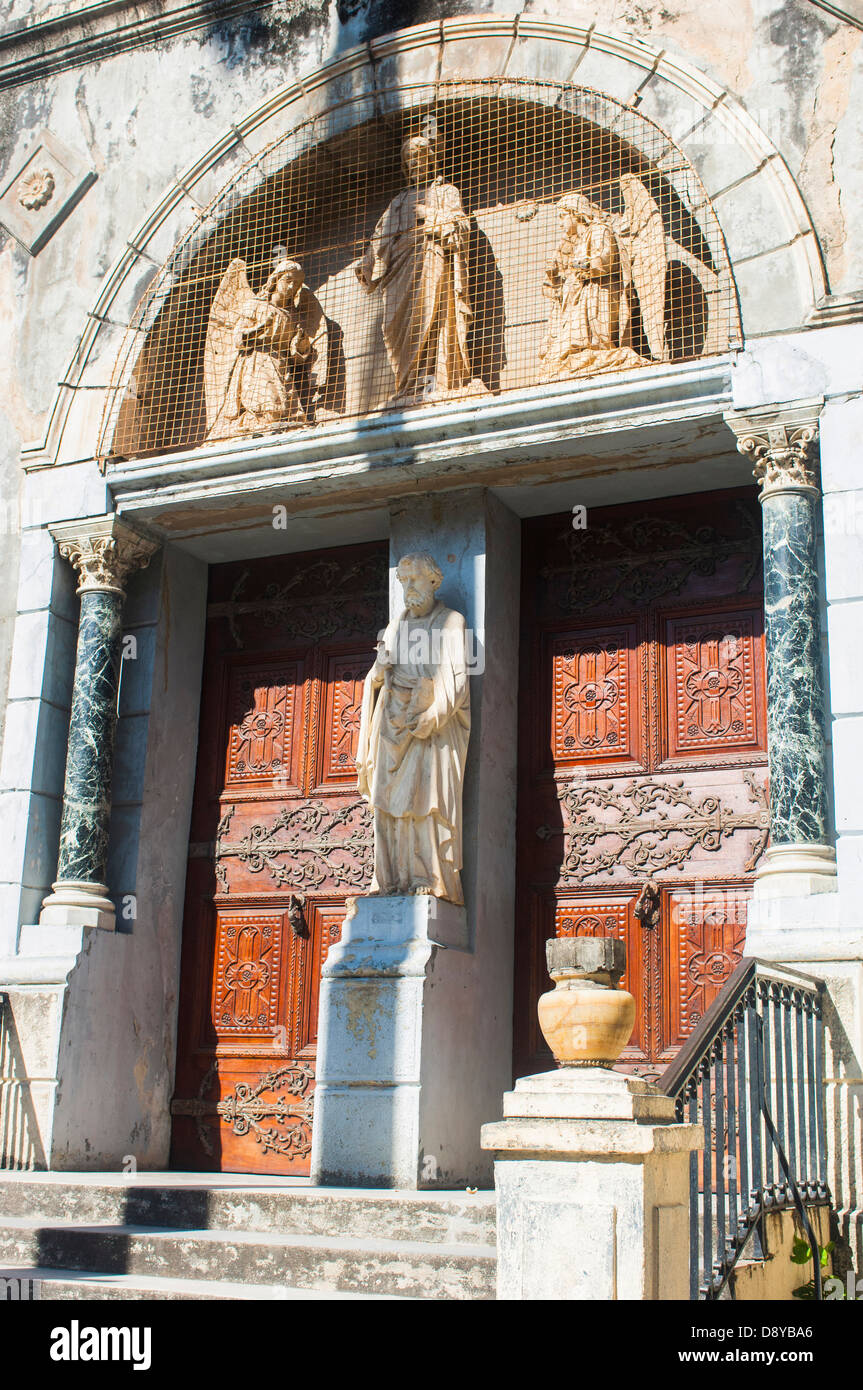 Façade de la cathédrale Catholique St Josephs chrétiens d'Afrique Afrique de l'est la Religion Religion Religieux Le Christianisme Banque D'Images